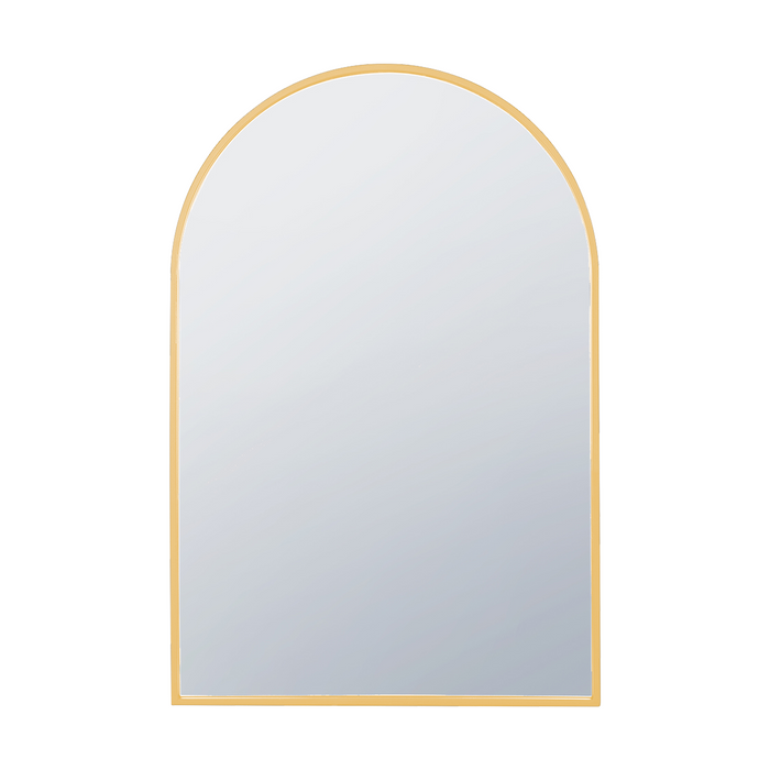 Arcus 30\" X 40\" Hand Crafted Architectural Mirror - Gold