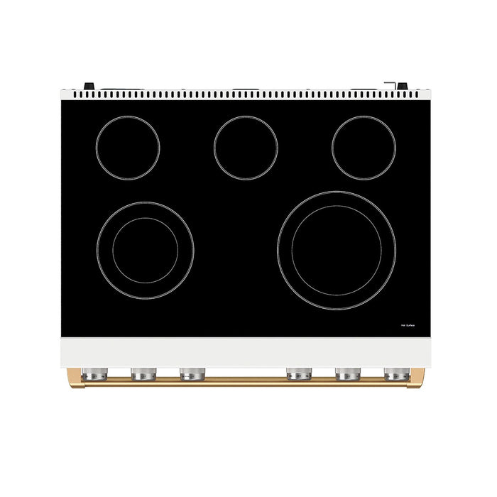 Thor Kitchen 36” 6.0 Cu. Ft. Electric Range - White - ARE36W