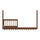 Aubrey Crib Guard Rail – Brown