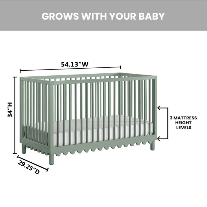 Aubrey Convertible Crib – Green