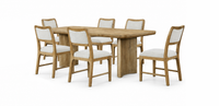 Austin 7pc Dining Set with Table & 6 Chairs, 84