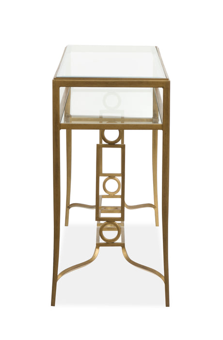 Avondale 60\" Sofa Table - Burnished Brass