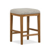Grey Upholstered Stool - BETTGCST