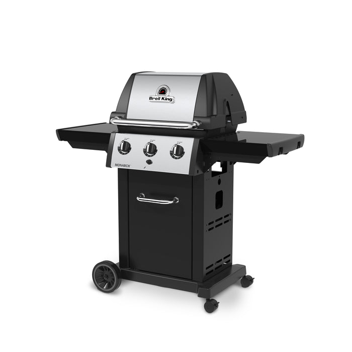 Broil King Monarch™ 320 Natural Gas Grill in Stainless Steel & Black - 834257