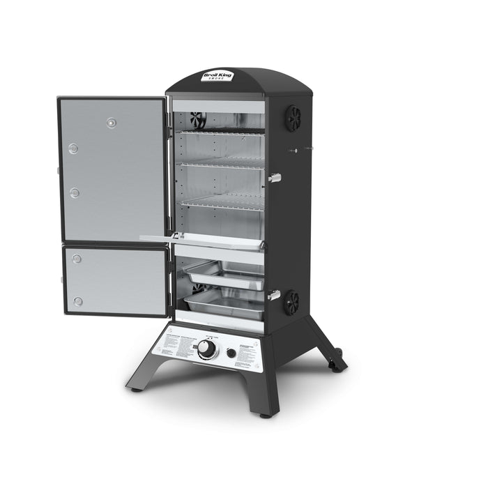 Broil King Vertical 14,000-BTU Natural Gas Smoker - 923617 Grill