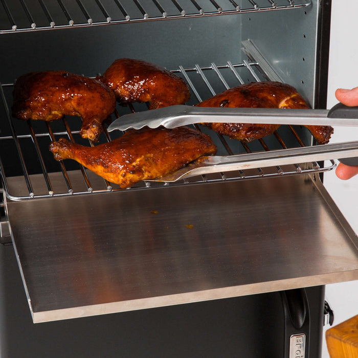 Broil King Vertical Charcoal Cabinet Smoker in Black Grill
