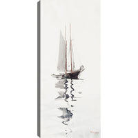Boat Reflection Canvas Wall Art - 21