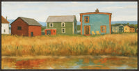 Lake Houses Framed Acrylic Touch Art - 25
