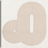 Beige Abstract I Canvas Wall Art – 24\" x 24\"