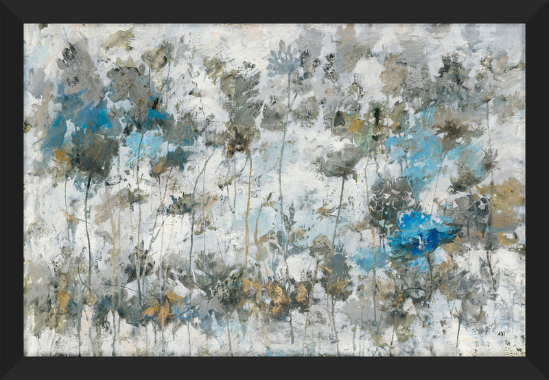 Florals Framed Stucco Art – 27.25\" x 39.25\"