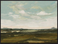 Green Landscape Framed Canvas Art - 31