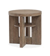 Bukley 24\" End Table with Storage - Spiced Brown
