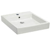 Bristol Sinks Above Counter Vitreous China Square Vessel Bathroom Sink - BV111