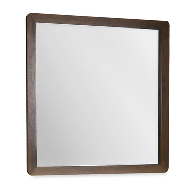 Cami Bedroom Dresser Mirror, Attachable/Wall Hanging – Brown | Miroir de commode de chambre à coucher Cami, à fixer au meuble ou à suspendre au mur - brun