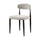 Kort & Co. Capri Dining Chair, Polyester Fabric, Metal – Beige