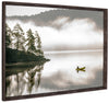 Fishing Framed Laminate Finish - 31.5\" x 41.5\"