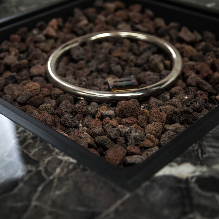 Deko Living Gas Outdoor Firepit Table 