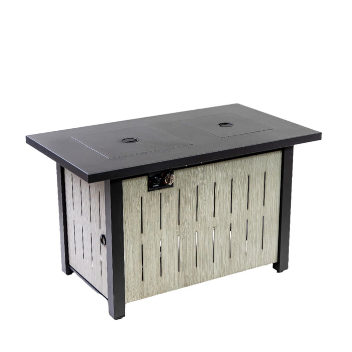 Deko Living Outdoor Propane Fire Table with Ice Bucket 