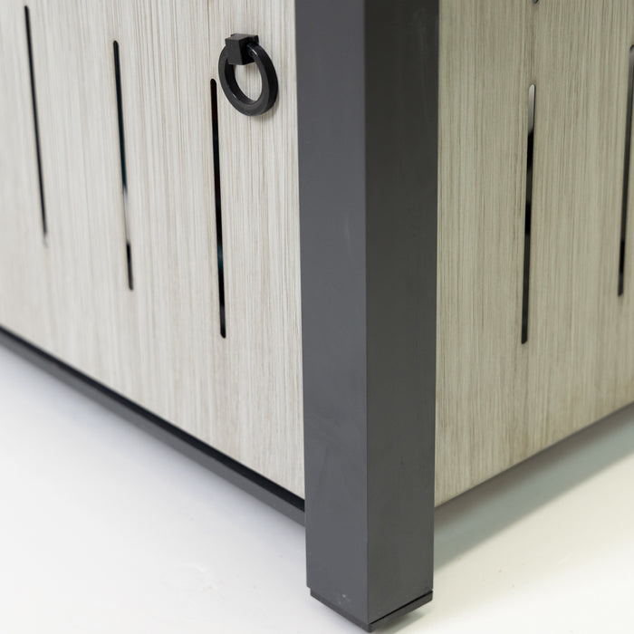 Deko Living Outdoor Propane Fire Table with Ice Bucket 