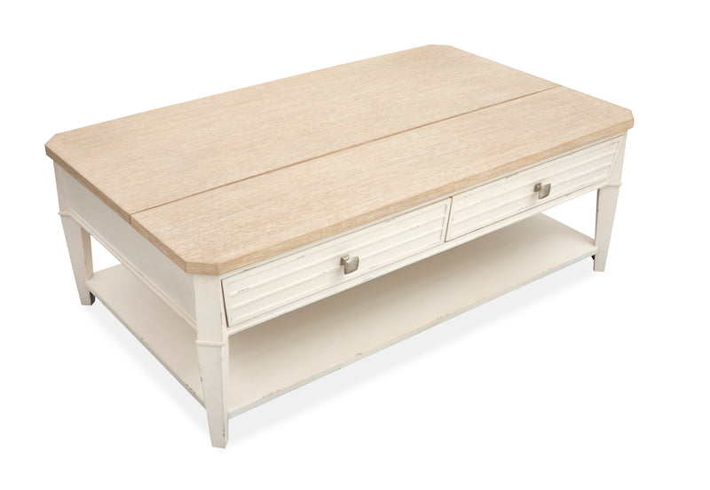 Collins 50\" Lift-Top Coffee Table with Storage - Driftwood