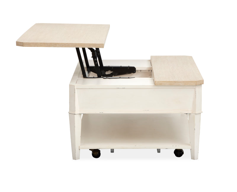 Collins 50\" Lift-Top Coffee Table with Storage - Driftwood