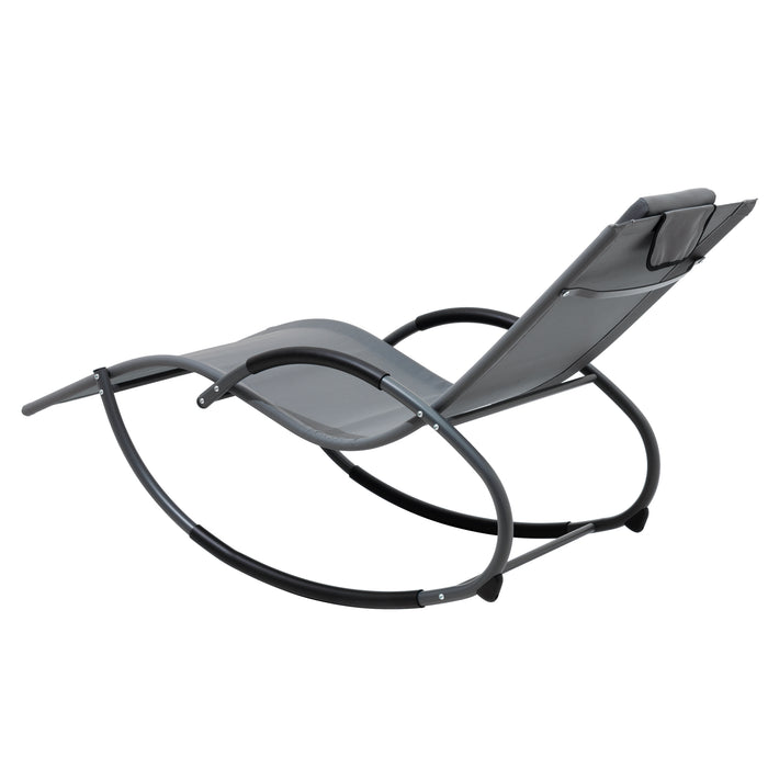 Deko Living Outdoor Rocking Lounge Chair