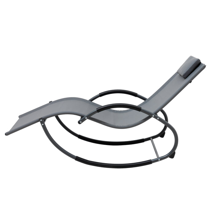 Deko Living Outdoor Rocking Lounge Chair