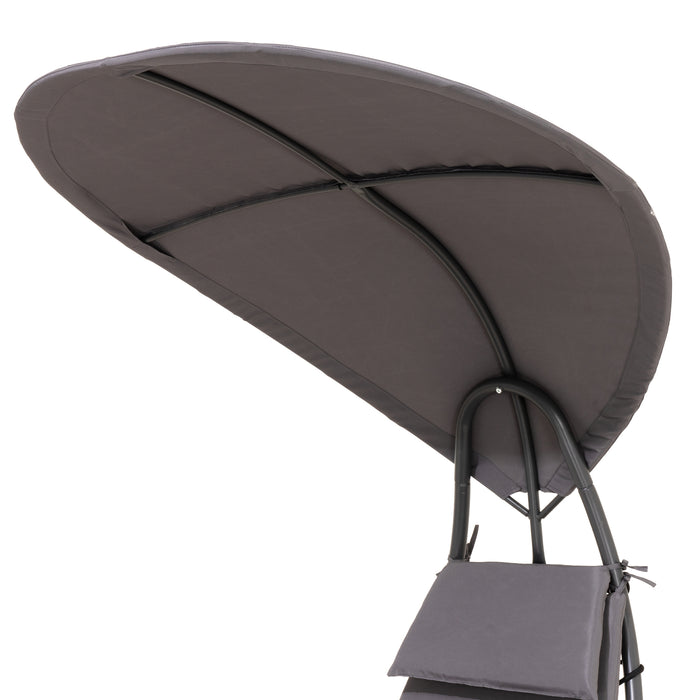 Deko Living Outdoor Lounge Chair & Canopy