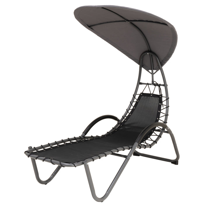 Deko Living Outdoor Lounge Chair & Canopy