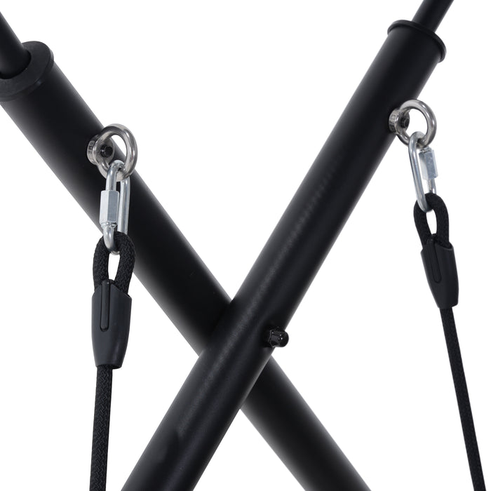 Deko Living Outdoor Patio Swing Chair with Canopy