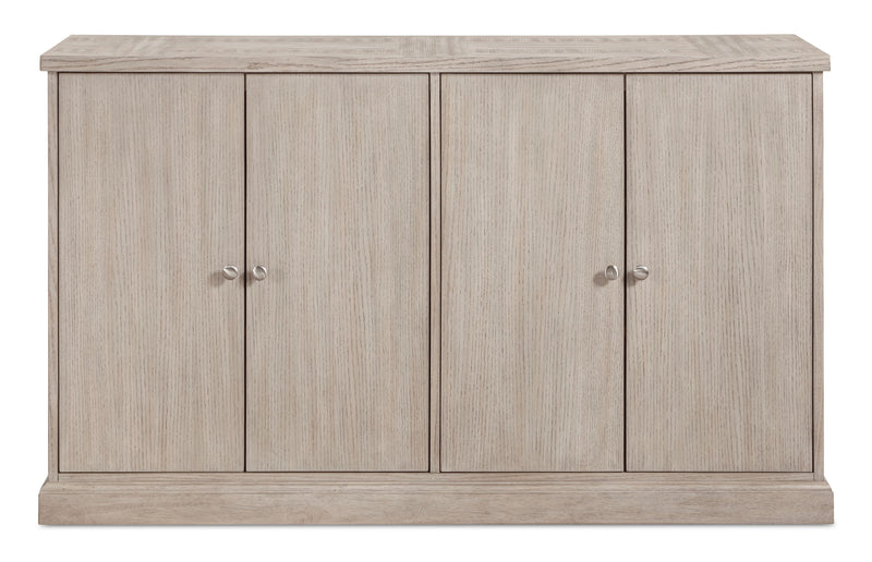 Corsa Server with Storage, 60”W – Light Grey Oak
