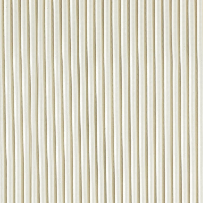 Manhattan Comfort Modern Anderson Coffee Table Upholstered Leatherette with Ceramic Faux Marble Tabletop - Cream