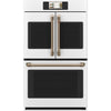 CAFÉ™ Professional Series 30\" Smart Convection French-Door Double Wall Oven, Matte White - CTD90FP4ZW2
