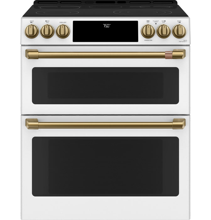 Café Brushed Brass Handle and Knob Kit for Range - CXFCEHKPMCG