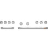 Café 48\" Brushed Stainless Handle and Knob Kit for Pro Range and Rangetop - CXPR8HKPTSS