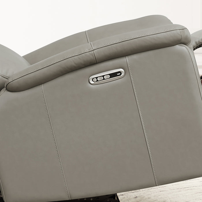 Hydeline Stanfield Power Recliner Chair - Grey