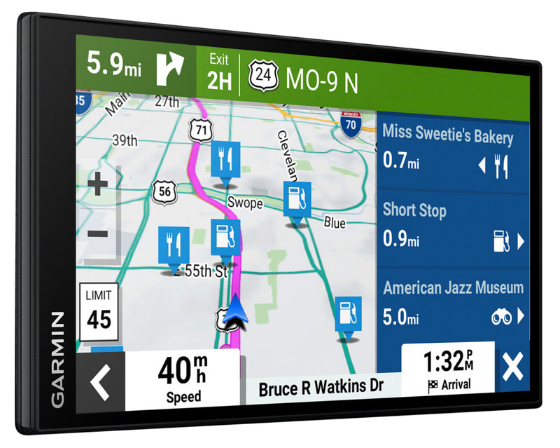 Garmin Drivesmart™ 76 Mt Gps Navigator Dash Cam - For Vacation With Voice Assist And 7\" Display