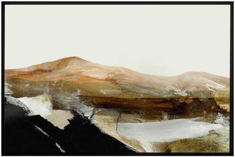 The Hills Framed Acrylic Painting - 37.25\" x 55.25\"