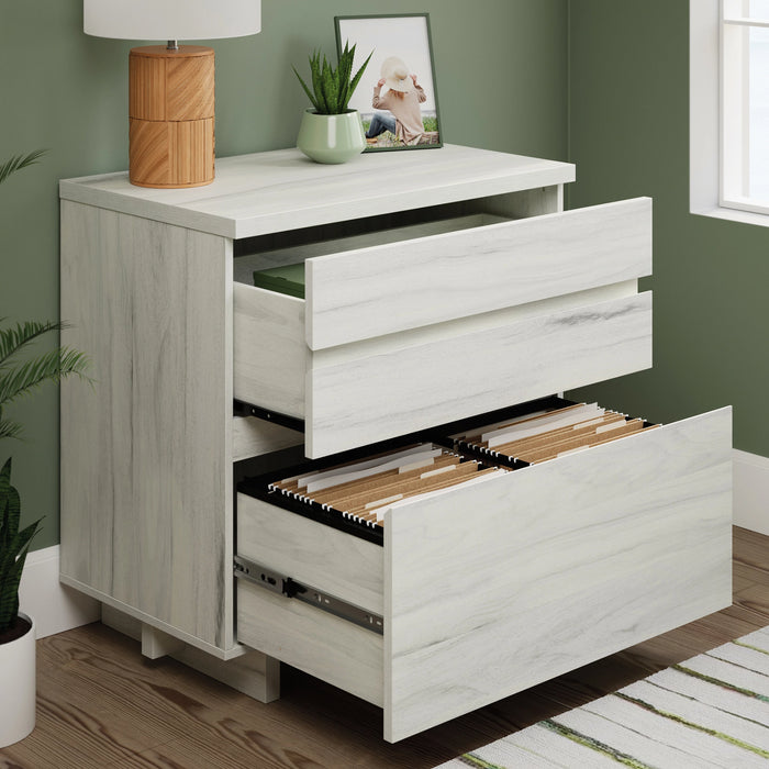 Dash 30.1” 2-Drawer Lateral Filing Cabinet – Haze Acacia