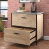 Dexter 30” 2-Drawer Lateral Filing Cabinet – Prime Oak | Classeur latéral Dexter de 30 po à 2 tiroirs - chêne gravé