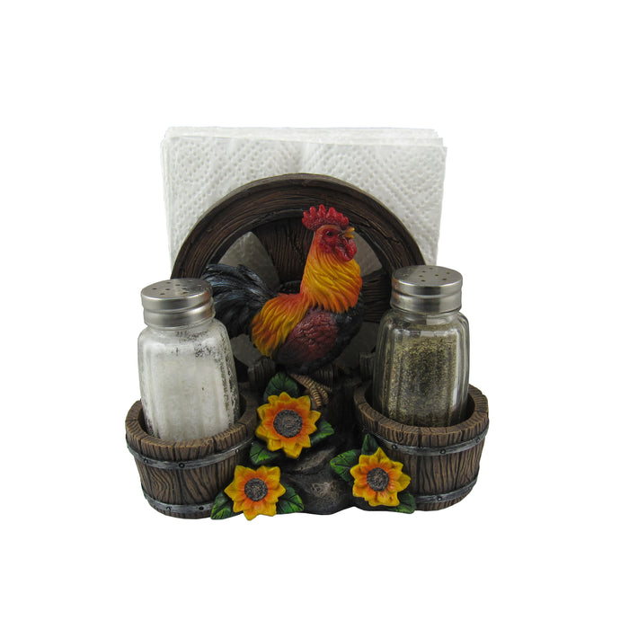 Salt And Pepper Shaker with Napkin
