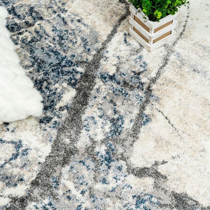 Darius Lightning Blue Area Rug - 6'7\" x 9'6\"