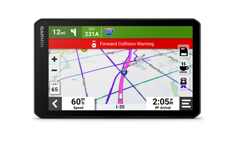Garmin Dēzlcam™ Otr710 Gps Navigator - Built-in Dash Cam W/ Custom Truck Routing And 7” Display