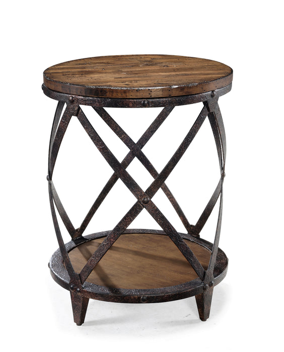 Eastway 20\" Accent Table with Storage  - Distressed Natural Pine