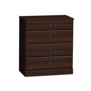Astrid 4-Drawer Dresser - Espresso
