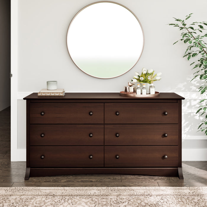 Sonoma 6-Drawer Dresser - Espresso
