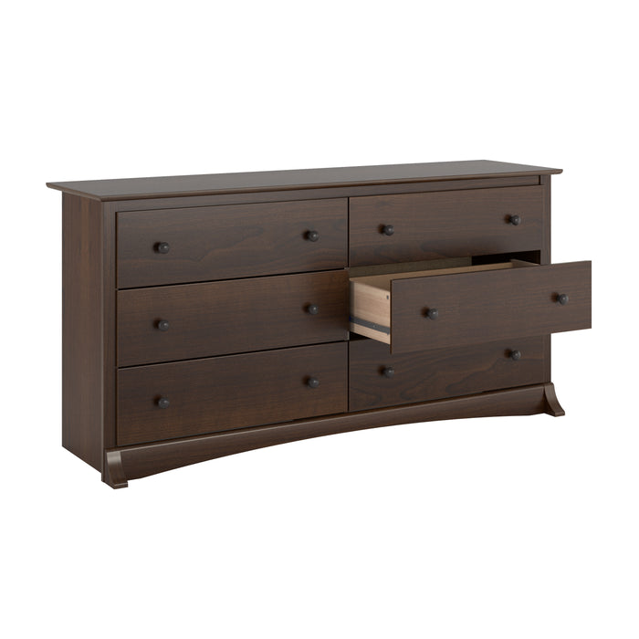 Sonoma 6-Drawer Dresser - Espresso