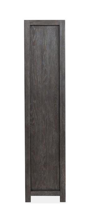 Ernest 38\" Bookcase with Adjustable Shelves  - Ravenwood Black