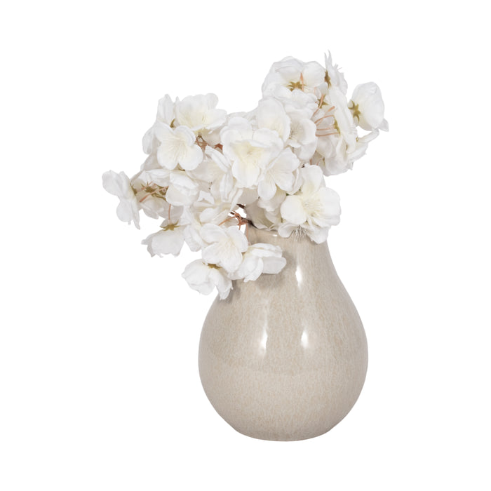 7\" Gargarin Decanter Vase - Grey