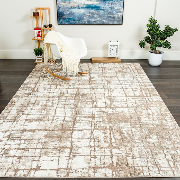 Darius Multi Rustic Area Rug - 6'7\" x 9'6\"